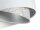 Hängeleuchte Weiß Grau Silber E27 rund D: 50 cm Stoff