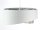Hängelampe Weiß Beige Silber E27 Ø 50 cm Stoff Velours Optik