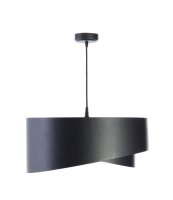 Hängeleuchte Schwarz Kupfer Ø 50 cm Latex E27...