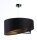 Hängeleuchte Satin Netz Ø 50 cm E27 rund Schwarz Gold