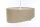 Hängeleuchte Boho rund D: 45 cm Natur Creme Stoff E27