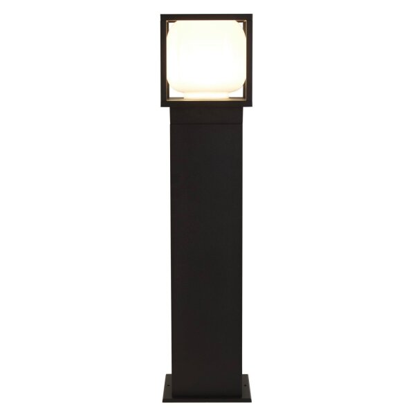 LED Pollerleuchte 65 cm IP54 Schwarz Weiß 3000 K 746 lm