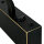 Bilderleuchte LED in Schwarz-Gold Antik 3000 K B: 70 cm lang
