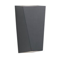 Außenwandlampe Up Down IP44 Schwarz 2x GU10...