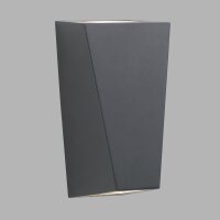 Außenwandlampe Up Down IP44 Schwarz 2x GU10...