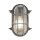 Außenwandlampe IP44 E27 H: 25 cm Maritim in Silber antik