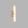 LED Wandlampe IP44 Glas Metall in Gold 43 cm Bad Spiegel