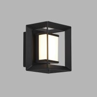 LED Wandleuchte Badezimmer IP44 Schwarz Weiß 3000 K...