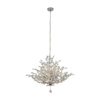 Hängelampe Kristall Metall Ø 78 cm 11x E14...