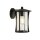 Wandlampe außen IP44 E27 Schwarz Glas Aluminium DIAZ