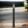 Pollerleuchte Schwarz Rauchgrau IP44 E27 90 cm Edelstahl