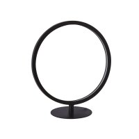 Tischlampe LED mit Dimmer H: 33 cm Schwarz Weiß...