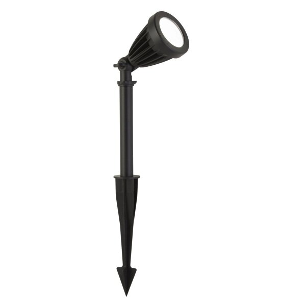 LED Strahler Garten außen IP54 Schwarz 3000 K 757 lm Erdspieß