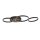 LED Deckenlampe Schwarz Braun B: 89 cm 3000 K 936 lm Metall