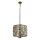 Pendelleuchte Kristall Ø 38 cm in Messing Antik Champagner E14