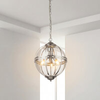 Hängelampe rund Ø 32 cm Jugendstil Kugel...