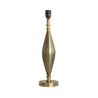 Gestell für Tischlampe E27 H: 50 cm Messing antik...