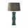 Tischleuchte Blau Grau E27 61 cm &Oslash; 35 cm Keramik Stoff