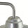 Außenwandleuchte Silber Glas Metall E27 IP44 B:24,5 cm