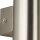 Außenwandlampe LED Up Down in Silber IP44 3000 K H: 17 cm