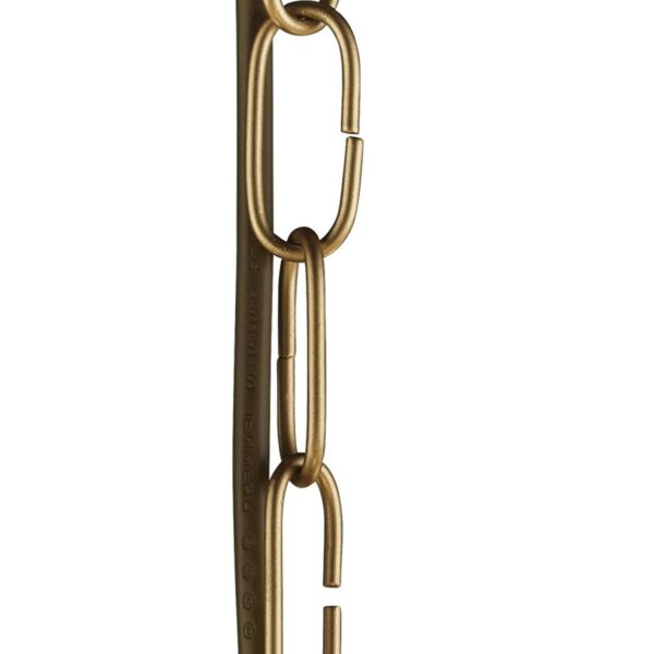 Hängelampe Metall Mesh Ø 45 cm rund 3x E27 in Gold