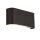LED Wandleuchte Up Down Schwarz 3000 K Metall innen