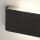 LED Wandleuchte Up Down Schwarz 3000 K Metall innen