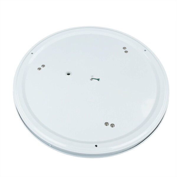 Deckenleuchte rund Ø 50cm H: 10cm Rosa Samt Schirm 3x E27