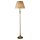 Stehleuchte Wohnzimmer in Messing Antik Braun E27 164 cm