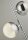 Tischlampe LED Chrom 4000 K 1345 lm 45 cm Metall Retro