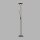 Stehleuchte LED in Messing mit Leselampe 3000 K