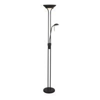 LED Stehleuchte Leselampe 180 cm Schwarz 3000 K 1887 lm