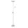LED Stehlampe 180 cm Chrom 3000 K Uplight mit Leselampe