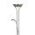 LED Deckenfluter Leselampe 180 cm in Silber 3000 K