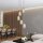 LED Hängeleuchte Ø 35 cm H: max. 1,5 m Bronze Creme 3000 K
