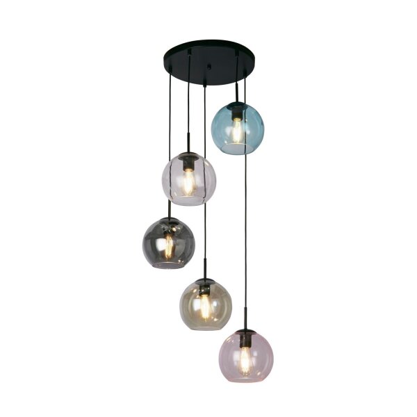 Pendelleuchte Glas rund Ø 51 cm H: max. 1,2 m verstellbar