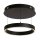 LED Pendelleuchte Metall Schwarz rund &Oslash; 44 cm Ring