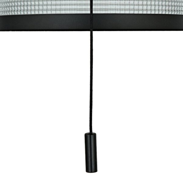 Vintage Wandlampe mit Schalter H: 24,5 cm E27 Schwarz