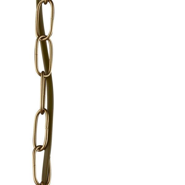 Hängeleuchte Metall Mesh B: 91 cm 4x E27 in Gold