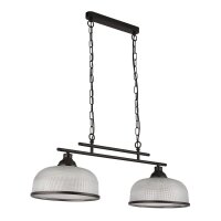 Billardleuchte Esstisch B: 75 cm E27 verstellbar Schwarz
