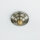 Deckenlampe Badezimmer Ø 35 cm IP44 Messing Antik Weiß 2x E27