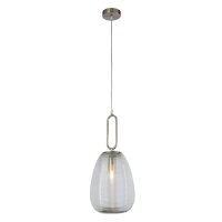 Pendelleuchte Glas Metall Ø 24 cm H: 1,3 m...