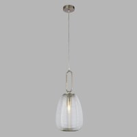 Pendelleuchte Glas Metall Ø 24 cm H: 1,3 m...