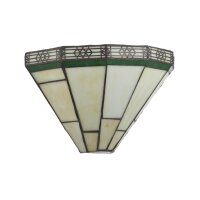 Wandlampe Buntglas Tiffany Stil B: 30,5 cm für E14
