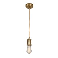 Pendelleuchte COLGAR Messing &Oslash;10cm Esstisch Lampe