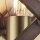 Wandlampe Rustikal B: 23 cm klein Metall in Bronze Braun