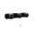 Wandlampe Up Down mit Schalter IP44 3x G9 Schwarz Weiß Bad