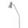 Stehleuchte Metall 133-167 cm verstellbar in Silber GU10