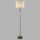Stehleuchte Messing Antik Natur 165 cm E27 Metall Stoff