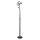 LED Deckenfluter Dimmbar 210 cm hoch Lesearm Schwarz